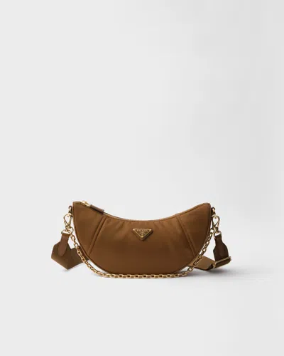 PRADA PRADA DEMI-LUNE SCHULTERTASCHE AUS RE-NYLON