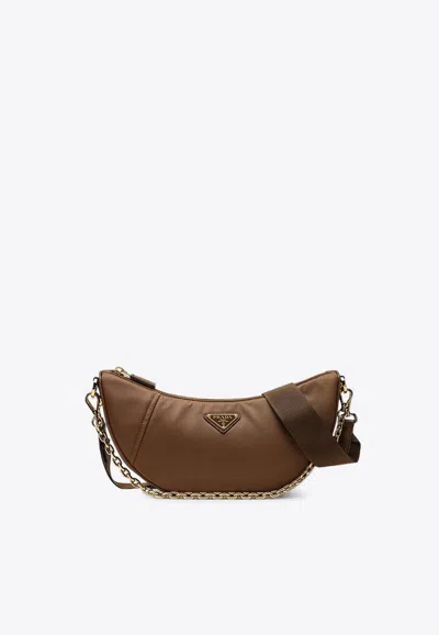 PRADA DEMI-LUNE SHOULDER BAG