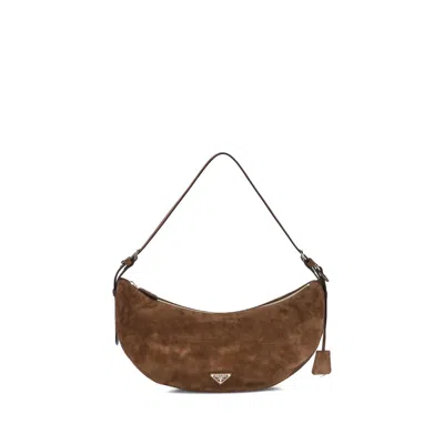 PRADA DEMI-LUNE SHOULDER BAG