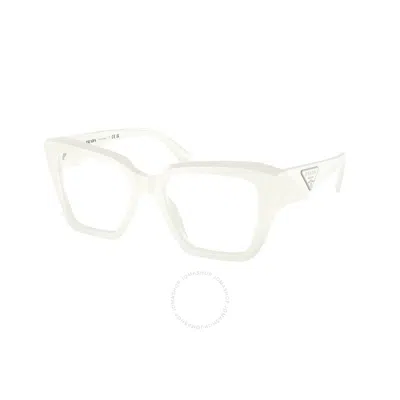 Prada Demo Butterfly Ladies Eyeglasses Pr 09zv 1421o1 49 In Gold