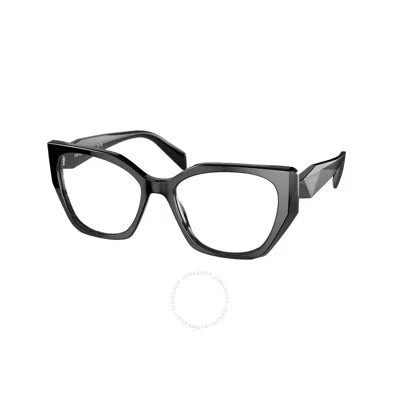 Prada Demo Butterfly Ladies Eyeglasses Pr 18wv 1ab1o1 54 In Black