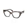 Prada Pr 18wv 2au1o1 54mm Womens Fashion Eyeglasses 54mm