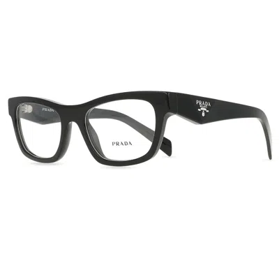Prada Demo Cat Eye Ladies Eyeglasses Pr B01v 16k1o1 54 In Black