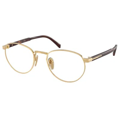 Prada Demo Oval Men's Eyeglasses Pr B52v 5ak1o1 53