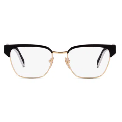Prada Demo Rectangular Ladies Eyeglasses Pr 65yv Aav1o1 53 In Multi