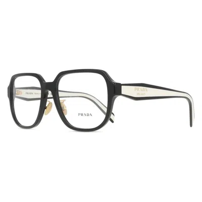 Prada Demo Square Ladies Eyeglasses Pr B07vd 16k1o1 56 In Black