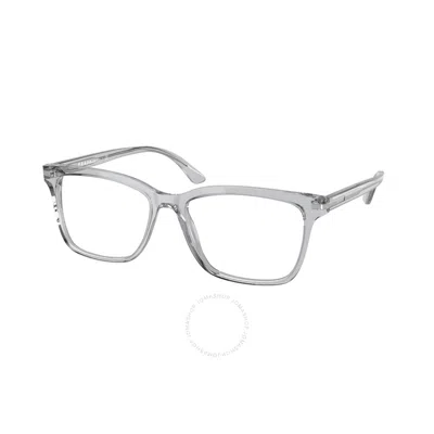 Prada Demo Square Men's Eyeglasses Pr 14wv U431o1 56 In Gray