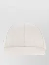 Prada White Textured Baseball Hat