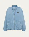 Prada Denim Bleached Loose Jacket