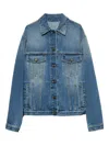 Prada Blousonjacke Aus Denim