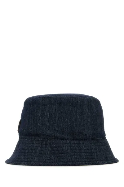 Prada Denim Bucket Hat