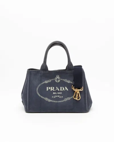 Prada Denim Canapa Bag
