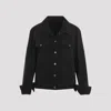 Prada Denim Jacket In Black