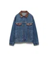 Prada Denim Jacket In Multi