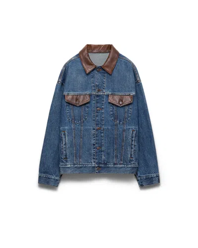 Prada Denim Jacket In Multi