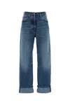 Prada Blue Denim Jeans In Blue
