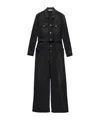 Prada Denim Jumpsuit In Black