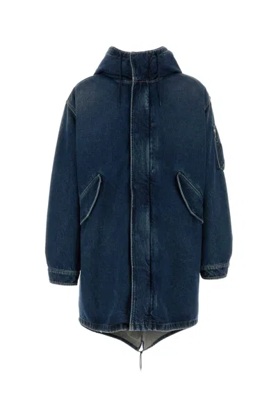 Prada Denim Padded Coat