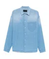 Prada Klassisches Jeanshemd In Blue