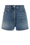 Prada Denim Shorts In Blue