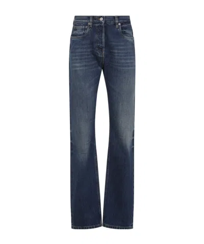 Prada Denim Trousers With Belt Loops