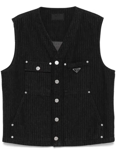 PRADA DENIM VEST