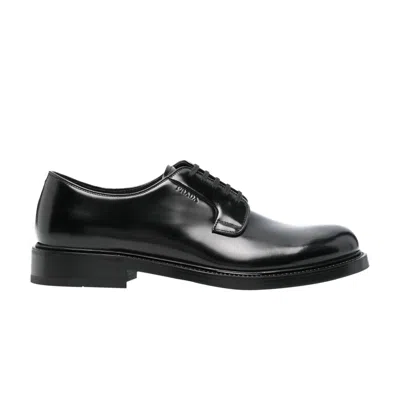 Pre-owned Prada Derby 'black'