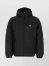 Prada Logo Plaque Puffer Jacket