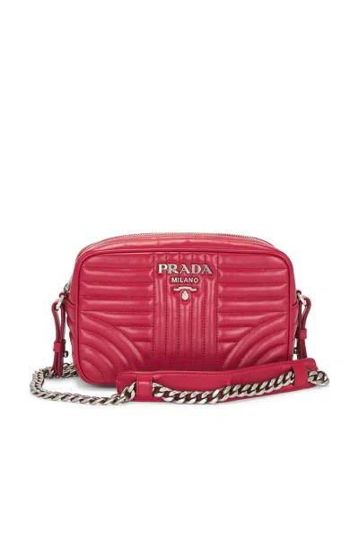 Pre-owned Prada Diagramme Camera Bag