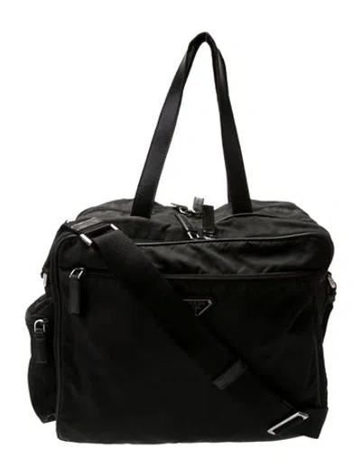 Pre-owned Prada Diaper Bag In Black