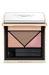 Prada Dimensions Multi-effect Refillable Eyeshadow Palette In 07 Peony