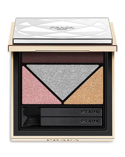 Prada Dimensions Platinum Eyeshadow Palette - Limited Edition In White