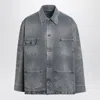 Prada Jacke Im Distressed-look