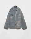 Prada Jacke Im Distressed-look