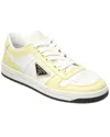 Prada Logo Leather Sneaker