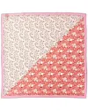 Prada Printed Silk Scarf In Pink