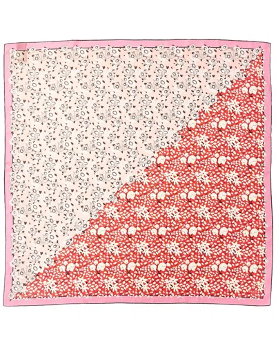 Prada Printed Silk Scarf In Multi