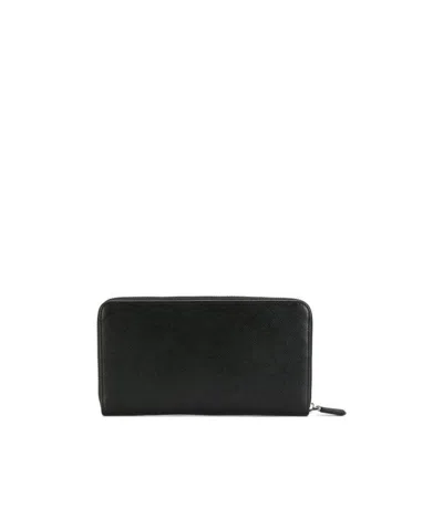 Prada Document Holder In Black