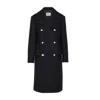 Prada Double-breasted Wool Coat