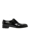 Prada Brogue Shoes Men Black In Black