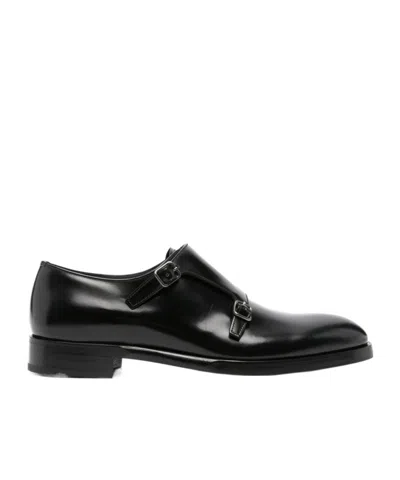 PRADA PRADA DOUBLE-BUCKLE SLIP-ON LOAFERS