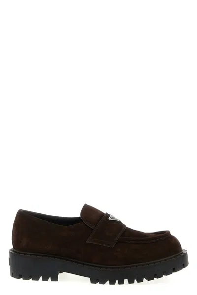 PRADA 'DOUBLE CHOCOLATE' LOAFERS