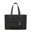 Prada Double-handle Handbag In Black