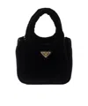 Prada Double-handle Shoulder Bag In Black