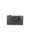 Prada Double Pouch In Black  