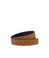 Prada Double-sided Belt In Brown