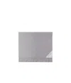 Prada Cashmere Scarf In Gray/chalk White