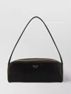 Prada Women Black Leather Shoulder Bag