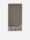 Prada Double Wool And Cashmere Scarf