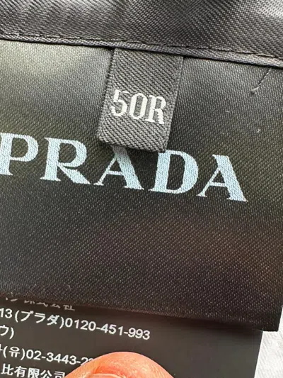 Pre-owned Prada Double-breasted Blazer In Black